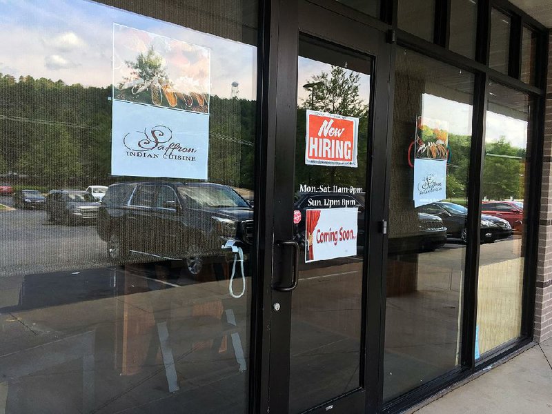 Saffron, an Indian restaurant, is coming soon to the former J. Gumbo space in the Centre at Ten shopping center on Cantrell Road. 