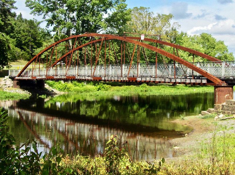 The 144-year-old Springfield-Des Arc Bridge has been moved to the city of Conway’s Lake Beaverfork Park.  