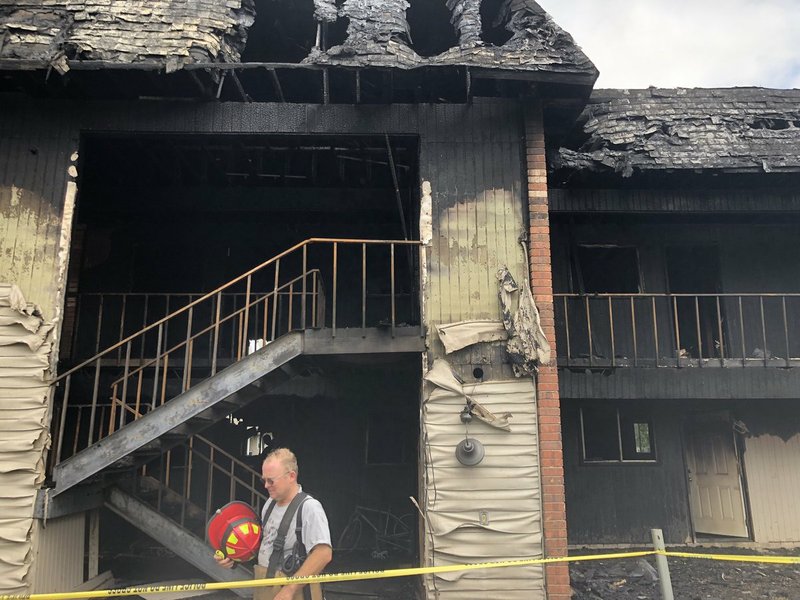 At least one person was killed in an apartment fire Saturday, Aug. 18, 2018, in the 200 block of East 5th Street in Lonoke, authorities said. 