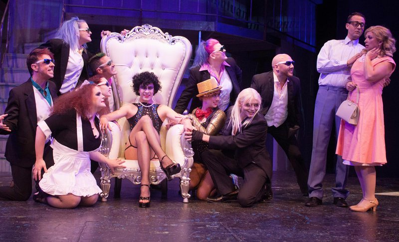 Courtesy Photo Getting involved at Arkansas Public Theatre means working with the hottest shows straight from New York, new scripts and old favorites -- like "The Rocky Horror Show" live on stage.