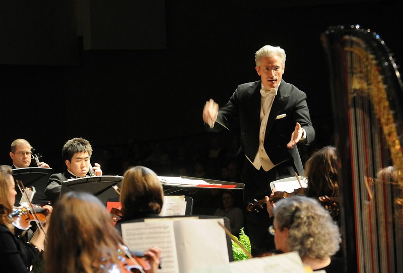 File Photo Under the baton of music director Steven Byess, the Arkansas Philharmonic Orchestra has planned a season that welcomes families to attend.
