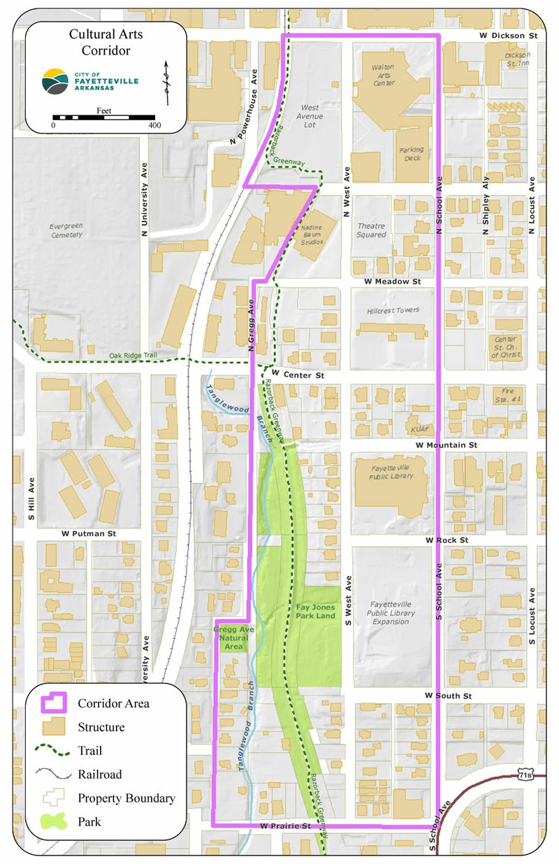 Input sought for Fayetteville's cultural arts corridor plan | Northwest ...