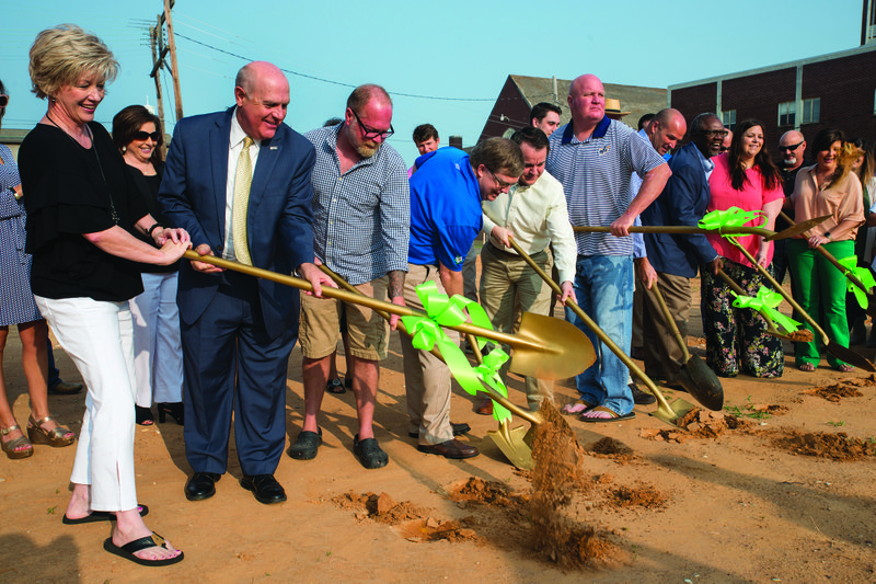 Magnolia’s Square Park breaks ground Magnolia Banner News