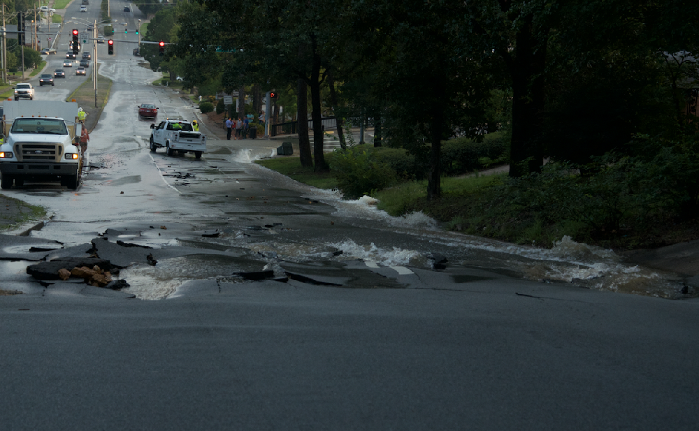 busted water main