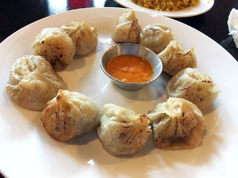 Khotay Momo — pan-fried dumplings — are among the varieties available at the full-service, sit-down Katmandu MoMo in Conway that you can’t get at the River Market kiosk or from the food truck. 