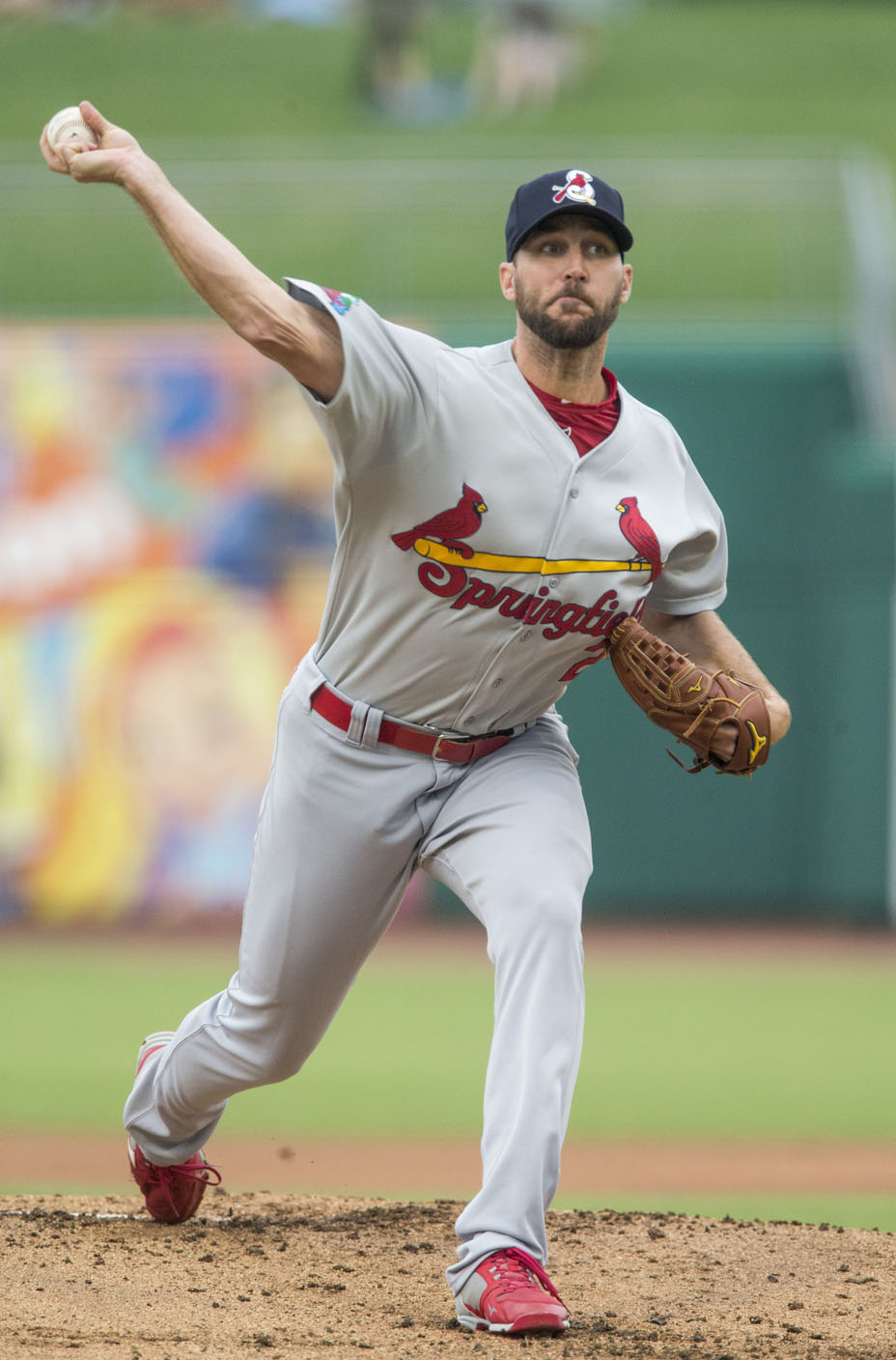 Adam Wainwright makes rehab appearance with Springfield Cardinals