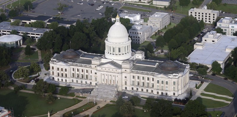 The Arkansas Capitol is shown in this 2015 file photo. (AP Photo/Danny Johnston)