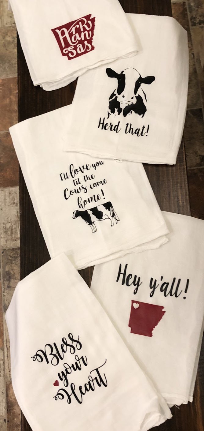 Courtesy Photo Artisan Erin Goodwin of Springdale says she can customize just about anything, and she's showing off her creations for the first time at the 67th annual Prairie Grove Clothesline Fair.