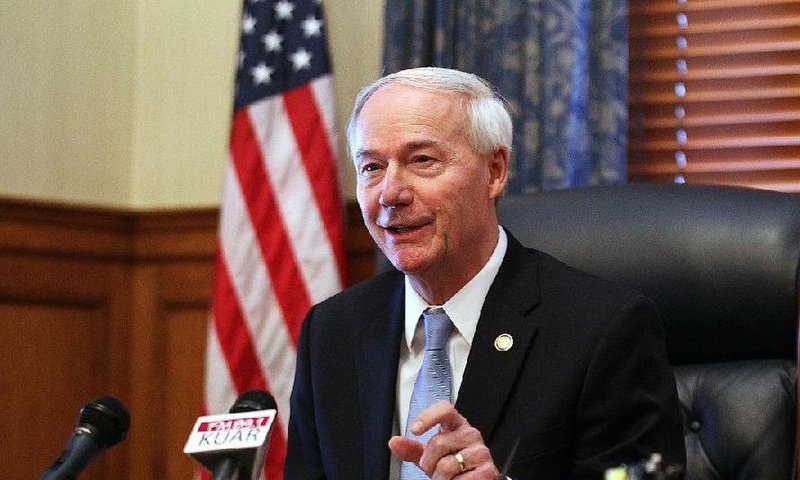 Arkansas Republican Gov. Hutchinson re-elected