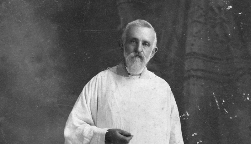 The Rev. James Junius Vaulx, rector of St. Paul’s Episcopal Church in Fayetteville, is shown in an undated photo from the Shiloh Museum of Ozark His- tory/Washington County Historical Society Collection.