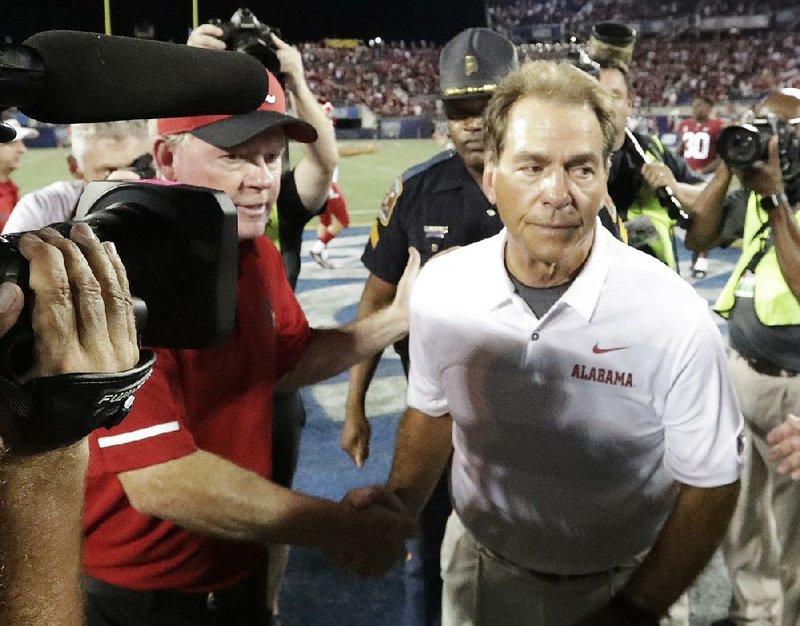 Alabama Coach Nick Saban reportedly apologized to ABC reporter Maria Taylor for his terse response to her quarterback-performance question during a postgame interview Saturday night.