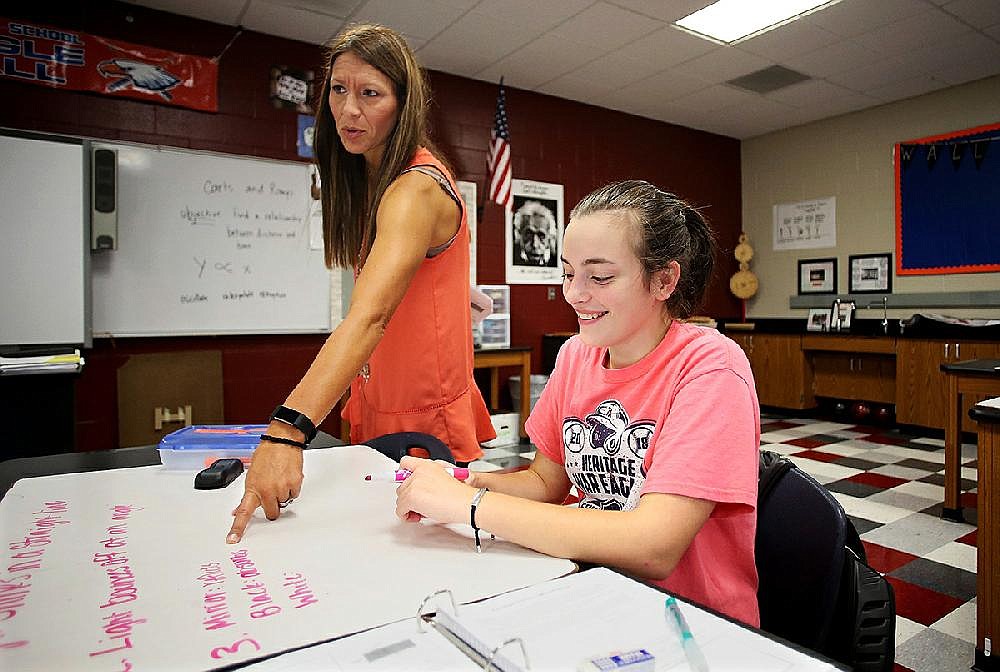 Heritage teacher recognized for physics instruction | Northwest ...