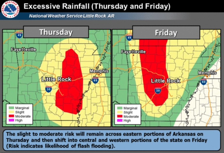 Remnants Of Tropical Storm Gordon Move Into Arkansas; Heavy Rain ...