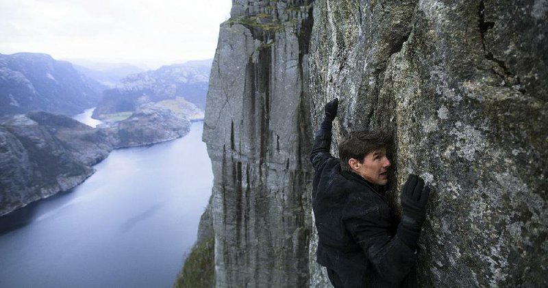 Tom Cruise stars as Ethan Hunt in Mission Impossible — Fallout. It came in third at last weekend’s box office and made about $9.3 million.
