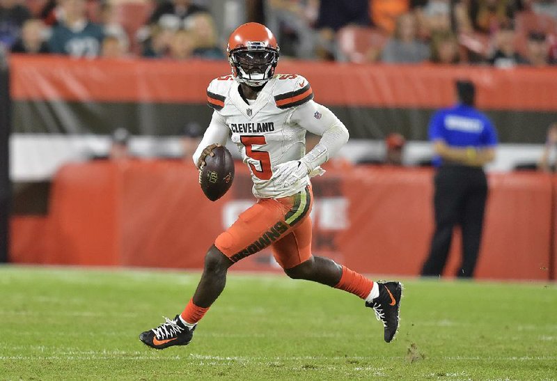 Cleveland Browns quarterback Tyrod Taylor said when he was with the Buffalo Bills last season, the coach and general manager gave him mixed signals about his role and future with the Bills. 