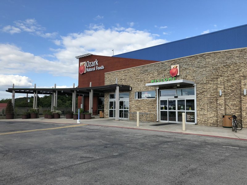 NWA Democrat-Gazette/STACY RYBURN Ozark Natural Foods, at 1554 N. College Ave. in the Evelyn Hills shopping center, is seen Monday, Sept. 10, 2018, in Fayetteville. The co-op has put on hold its plans to move to a location closer to the city's downtown.