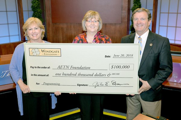 AETN Foundation receives $100,000 grant from Windgate Charitable Foundation