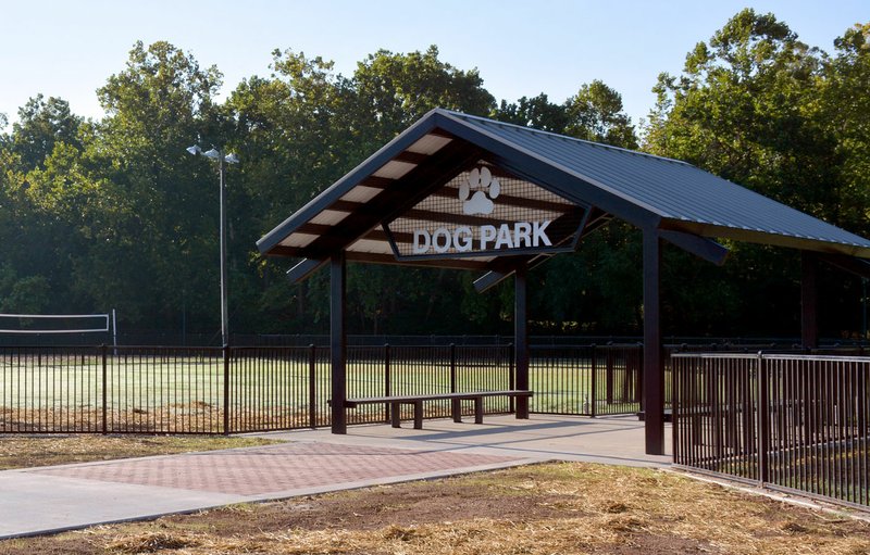 Hunter McFerrin/Herald-Leader A grand opening ceremony for the Tails and Trails Dog Park is planned for Saturday morning.