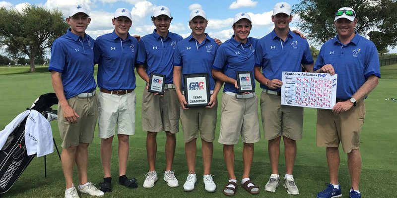The SAU Mulerider gollf team won the GAC Preview held Monday and Tuesday in Oklahoma City.