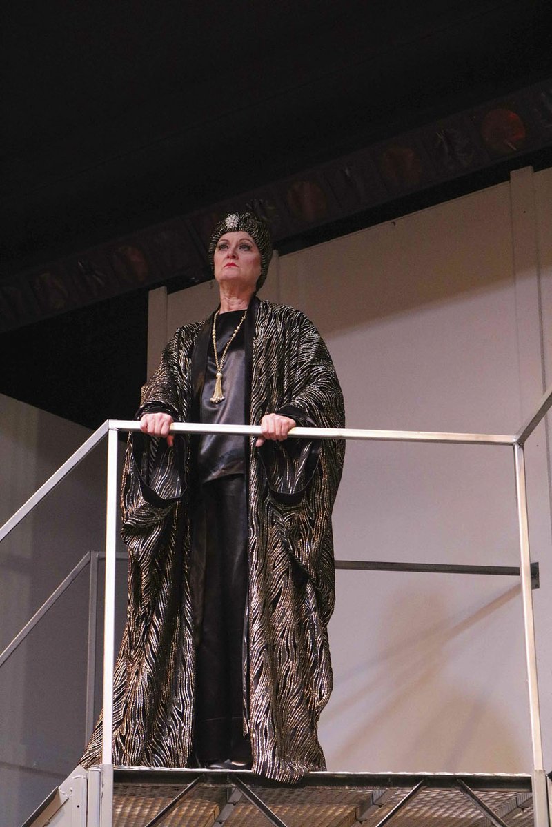 "Sunset Boulevard" -- Andrew Lloyd Webber's musical about reclusive, delusional Hollywood legend Norma Desmond, 8 p.m. today & Saturday; 2 p.m. Sunday; again Sept. 20-23 & Sept. 27-30, Arkansas Public Theatre at the Victory in Rogers. $28-$39. 631-8988.