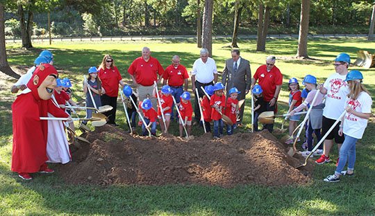 Breaking ground