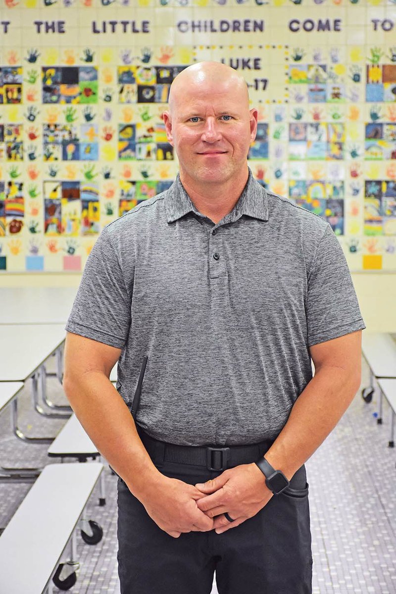 Bradley Fornash is the first school resource officer for St. Joseph Catholic School in Conway. Fornash retired after 20 years with the Conway Police Department, where he was a detective for the past 13 years and a hostage negotiator for 17. He started working in August for the school, serving each campus. Fornash said getting to know the students and making sure they’re safe are his priorities.