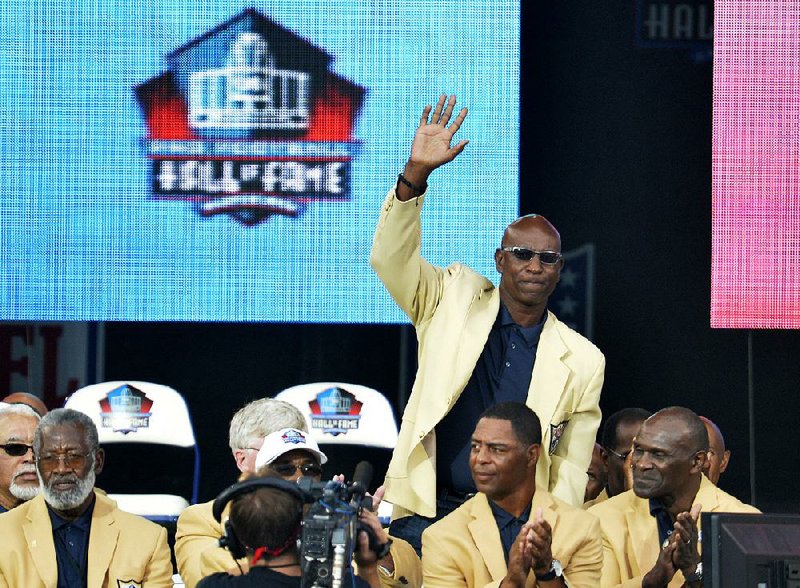 Former running back Eric Dickerson led a group of Pro Football Hall of Fame members to write a letter to the NFL demanding health insurance and a share of NFL revenue or they will boycott future Hall of Fame induction ceremonies. 