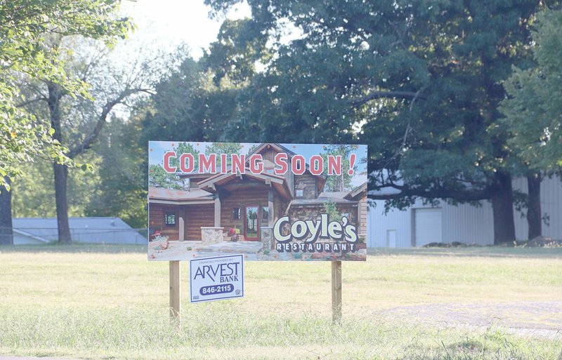 LYNN KUTTER ENTERPRISE-LEADER A new restaurant with home-style cooking will be located on the property once occupied by the old Elizabeth Hospital. It is across the highway from the state park.
