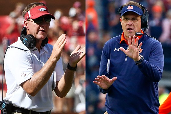 Friends and rivals: Ex-high school coaches Chad Morris and Gus Malzahn meet  for first time in the SEC