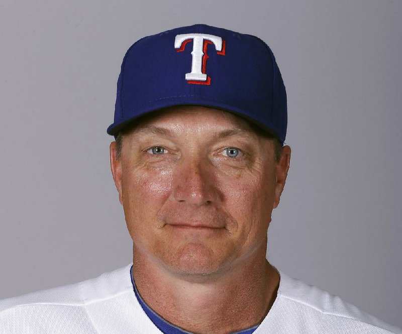 This is a 2015 file photo showing Jeff Banister of the Texas Rangers baseball team. 