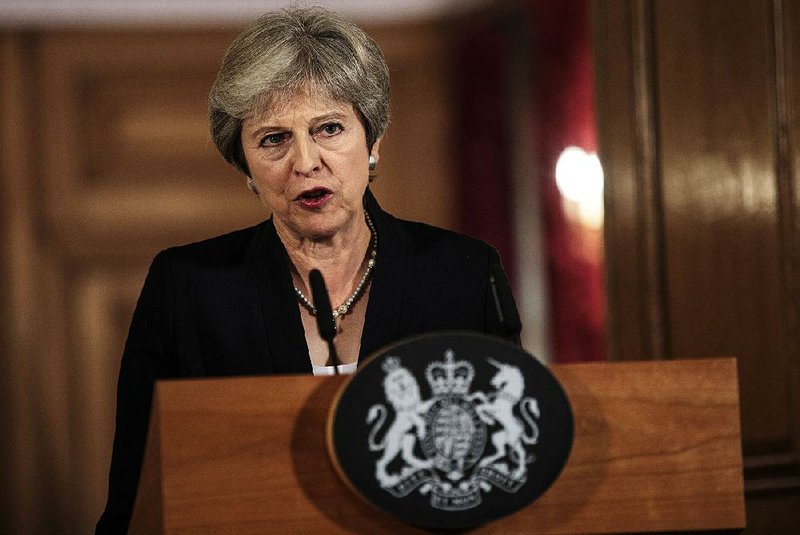 “Throughout this process, I have treated the EU with nothing but respect,” British Prime Minister Theresa May said Friday in London. “The U.K. expects the same. A good relationship at the end of this process depends on it.” 