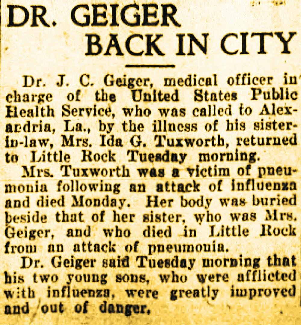 OLD NEWS Remembering (the extraordinary) Dr. Geiger