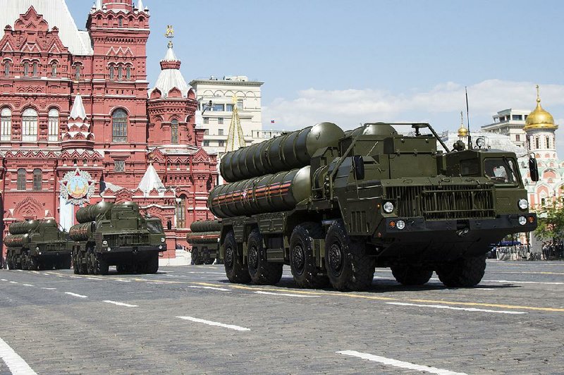 Moscow will supply the Syrian government with modern S-300 missile defense systems like these after last week’s downing of a Russian plane, the Russian defense minister announced Monday.