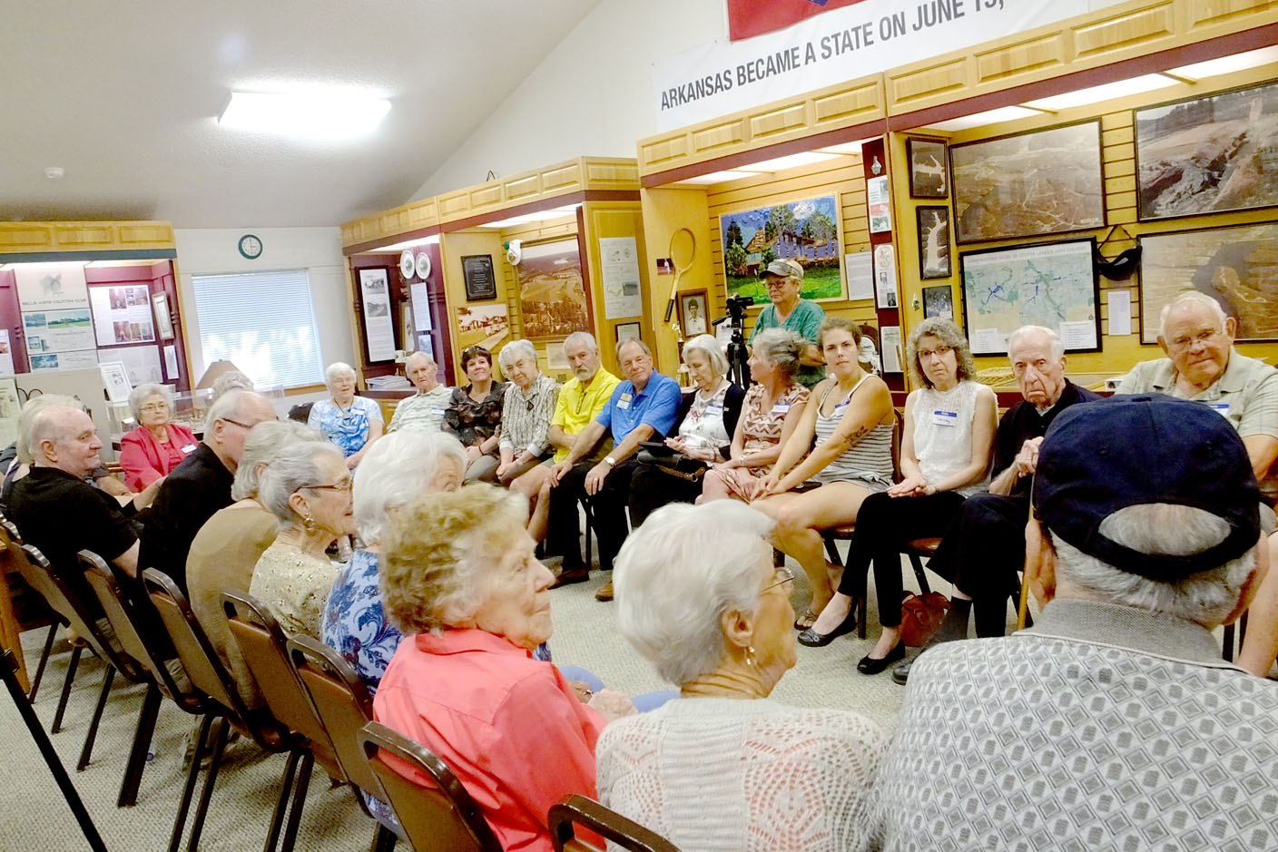 Longtime residents gather at history museum