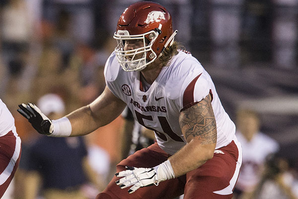 WholeHogSports - Detroit Lions select former Razorback Frank Ragnow in NFL  Draft's first round