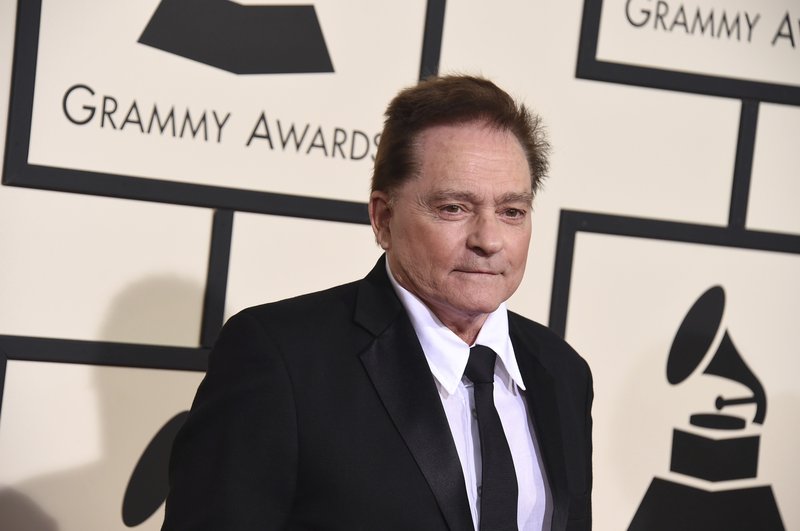 In this Feb. 15, 2016 file photo, Marty Balin arrives at the 58th annual Grammy Awards at the Staples Center in Los Angeles. Singer Balin of the Jefferson Airplane has died at age 76.  (Photo by Jordan Strauss/Invision/AP, File)