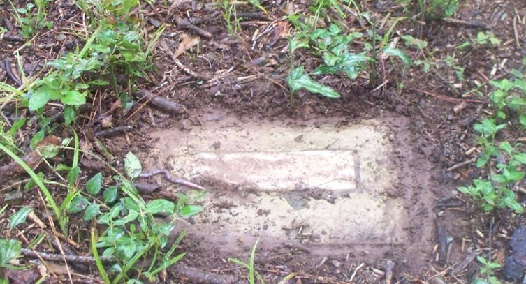 The base of a tombstone was found in the Hot Springs city cemetery after heavy rains.