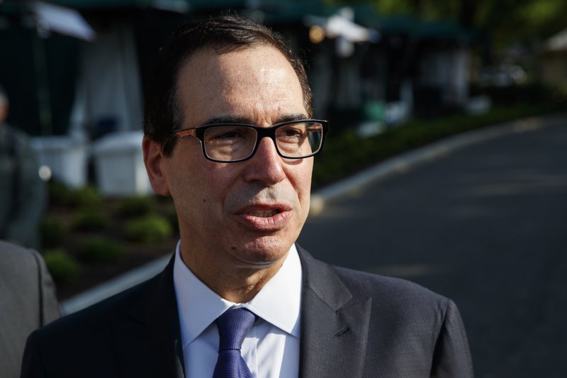 Treasury Secretary Steve Mnuchin is shown in this May 21, 2018 file photo.