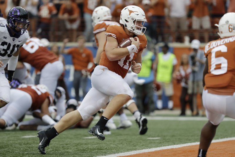 Ehlinger emerging as Longhorns' QB