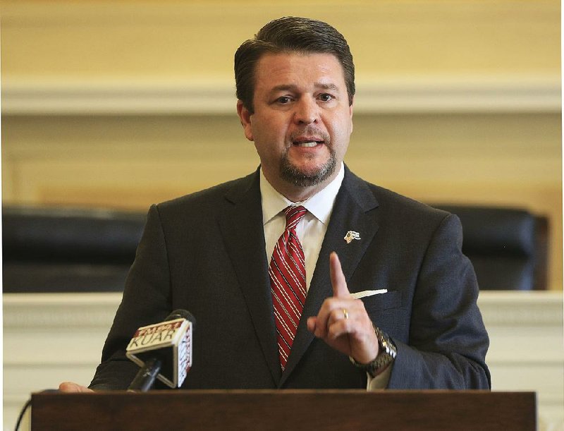 Sen. Jason Rapert, R-Conway, is shown in this file photo.
