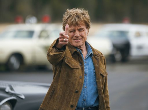 This image released by Fox Searchlight shows Robert Redford in a scene from the film, &quot;The Old Man &amp; The Gun.&quot; Redford stars as an aged bank robber in David Lowery's film based-on-a-true-story heist. (Eric Zachanowich/Fox Searchlight via AP)