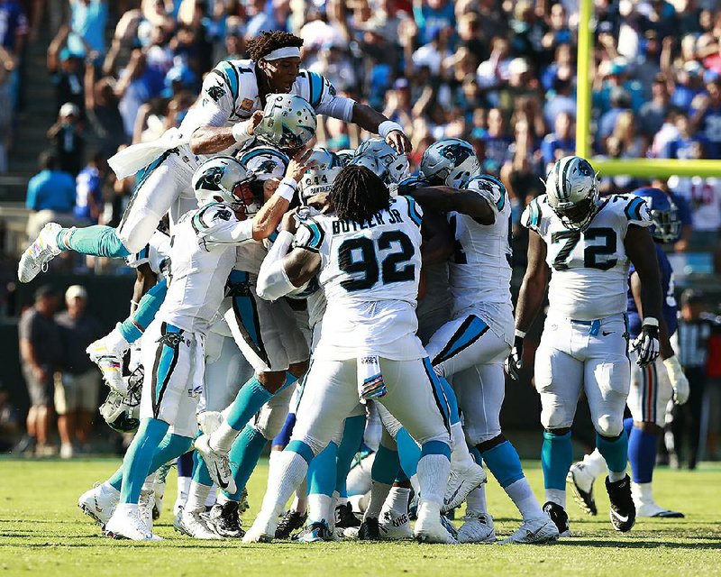 Gano's 63-yard field goal lifts Panthers over Giants