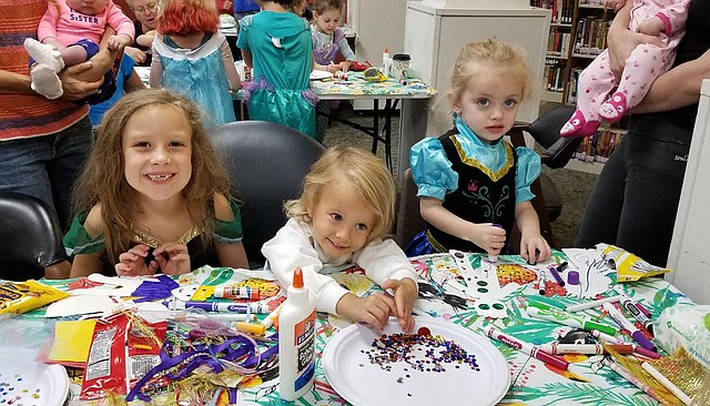 Photo submitted It was a royally grand time at the BV Library Prince and Princess Pre-School Storytime.