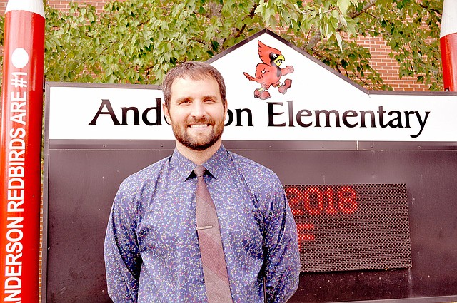 RACHEL DICKERSON/MCDONALD COUNTY PRESS Jonathon Derryberry is the new assistant principal at Anderson Elementary School.
