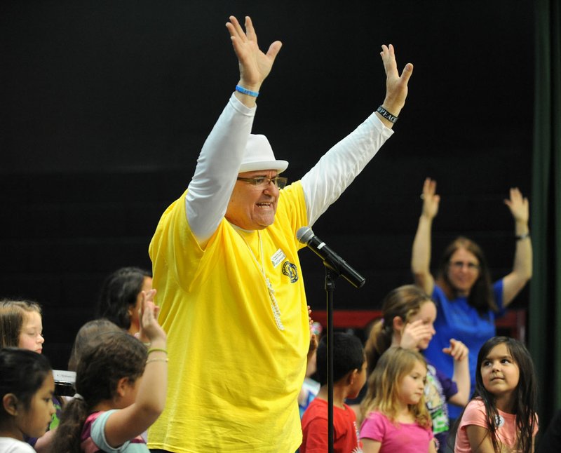 File Photo/ANDY SHUPE Al "Papa Rap" Lopez will lead a bilingual story time for children at 10:30 a.m. with a drumming circle to follow during Saturday's Front Porch event at the Museum of Native American History in Bentonville.