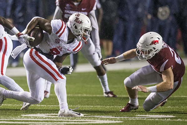 Arkansas vs Ole Miss Saturday, Oct. 13, 2018, at War Memorial Stadium in Little Rock.