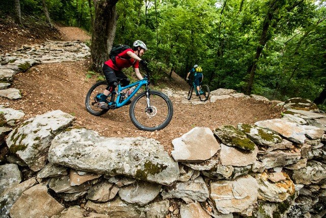 Courtesy photo Outerbike brings the world's premier bike and gear manufacturers to Bentonville for three days, offering mountain bike connoisseurs and dabblers alike the chance to peruse products and test bikes on real outdoor trails.