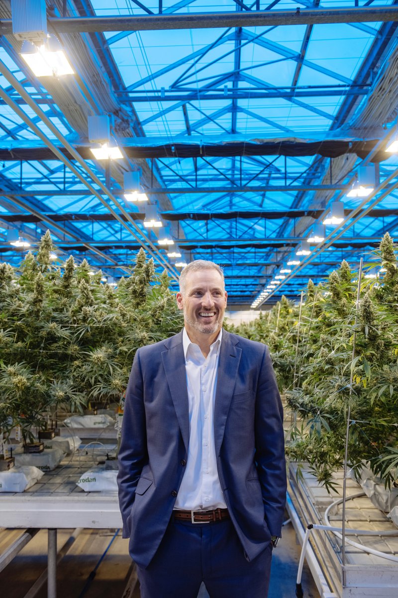 Peter Aceto, chief executive officer of Canntrust Holdings, at the CannTrust cannabis production facility in Fenwick, Ontario, Canada, on Oct. 15, 2018. MUST CREDIT: Galit Rodan/Bloomberg