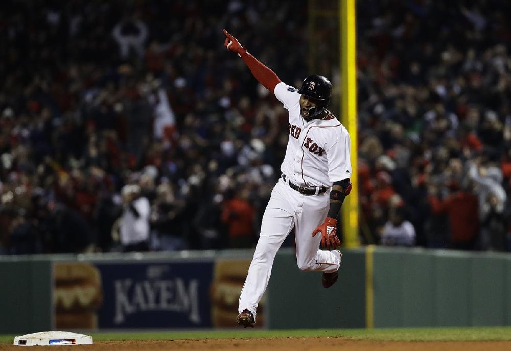 ExHog sets tone for Red Sox, collects 4 hits in World ExHog sets tone for Red Sox, collects 4 hits in World