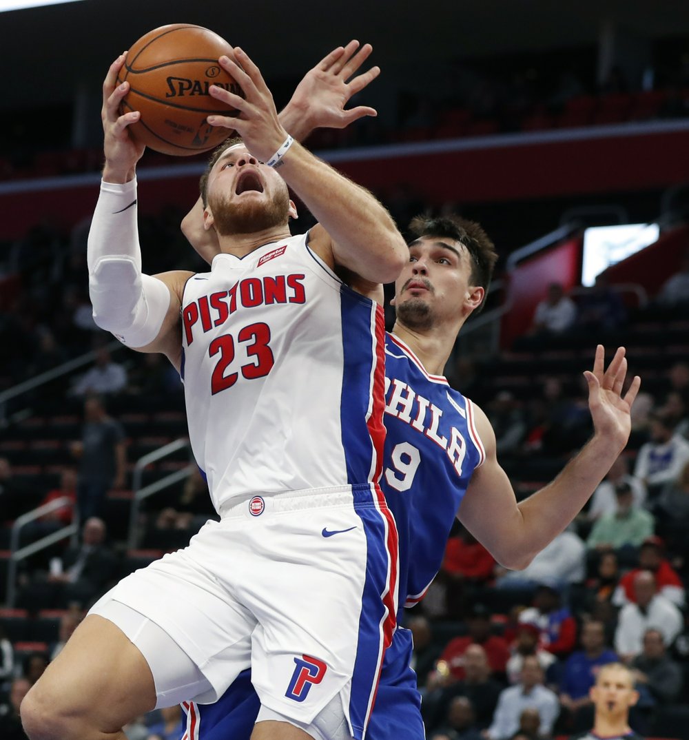 blake griffin stats on pistons